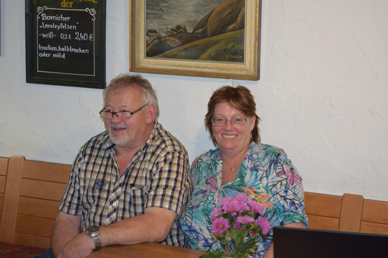 Marktstuebchen An Der Schoenen Loreley Bornich Exterior foto